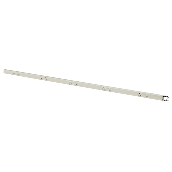 Non-Metallic Raceway, Non-Metallic PlugTrak Series, PLUGTRAK, 6', 20A 125V, 2-Circuit, 4) Duplex